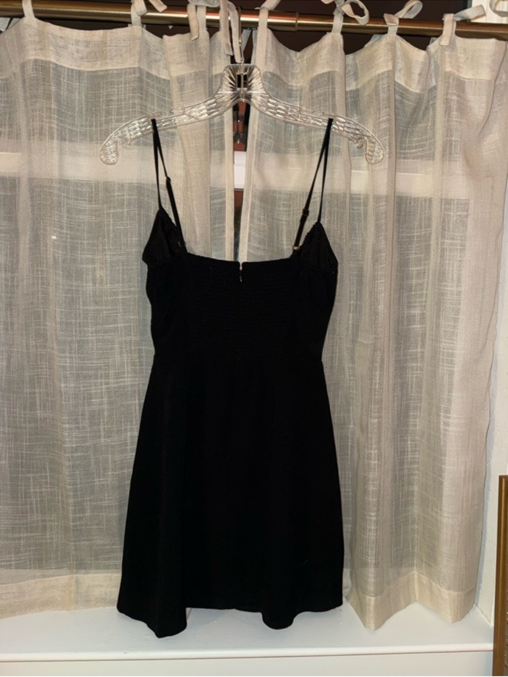 Black Spaghetti Strap Cami